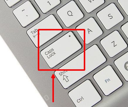 CapsLock键 CapsLock键