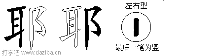 耶的五笔拆分图,耶的五笔字根表