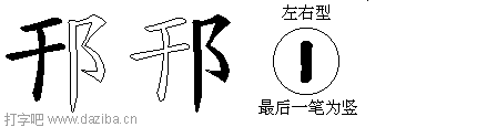 邗的五笔拆分图,邗的五笔字根表