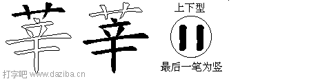 莘的五笔拆分图,莘的五笔字根表
