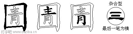圊的五笔拆分图,圊的五笔字根表