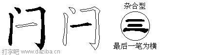 闩的五笔拆分图,闩的五笔字根表