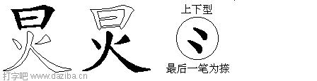 炅的五笔拆分图,炅的五笔字根表