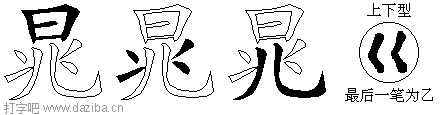 晁的五笔拆分图,晁的五笔字根表