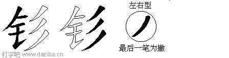 钐的五笔拆分图,钐的五笔字根表