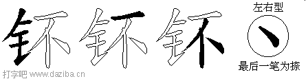 钚的五笔拆分图,钚的五笔字根表