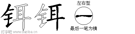铒的五笔拆分图,铒的五笔字根表