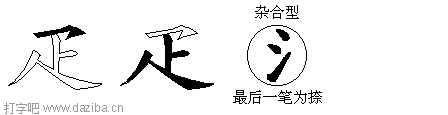 疋的五笔拆分图,疋的五笔字根表